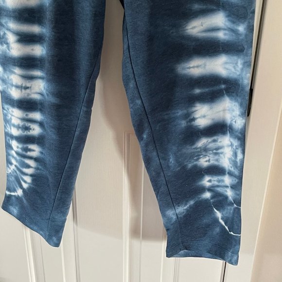 New Livi by Lane Bryant Blue Tie Dye Jogger Sweatpants Size 18/20 - Picture 3 of 11